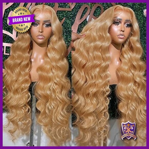 Human Hair Lace Front Wig 13x6 HD Transparent Pre-Plucked Glueless main image 4